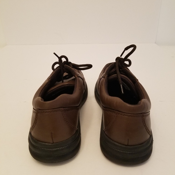 Hush Puppies Men's Brown Leather Lace Up Shoes Size 9.5 - Picture 5 of 16
